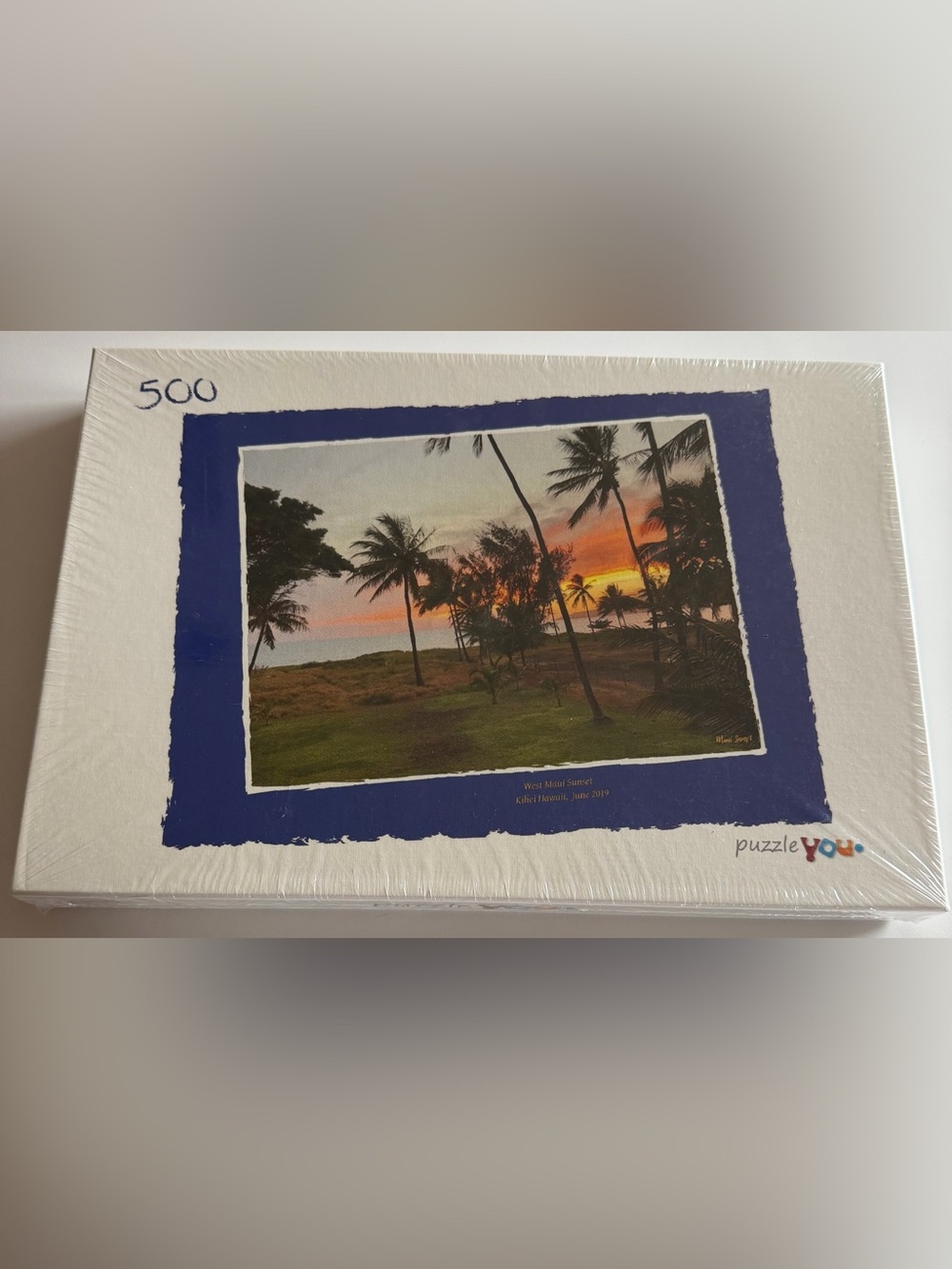 Brand New Hawaiian West Maui Sunset Jigsaw Puzzle (Sealed), 500 Piece